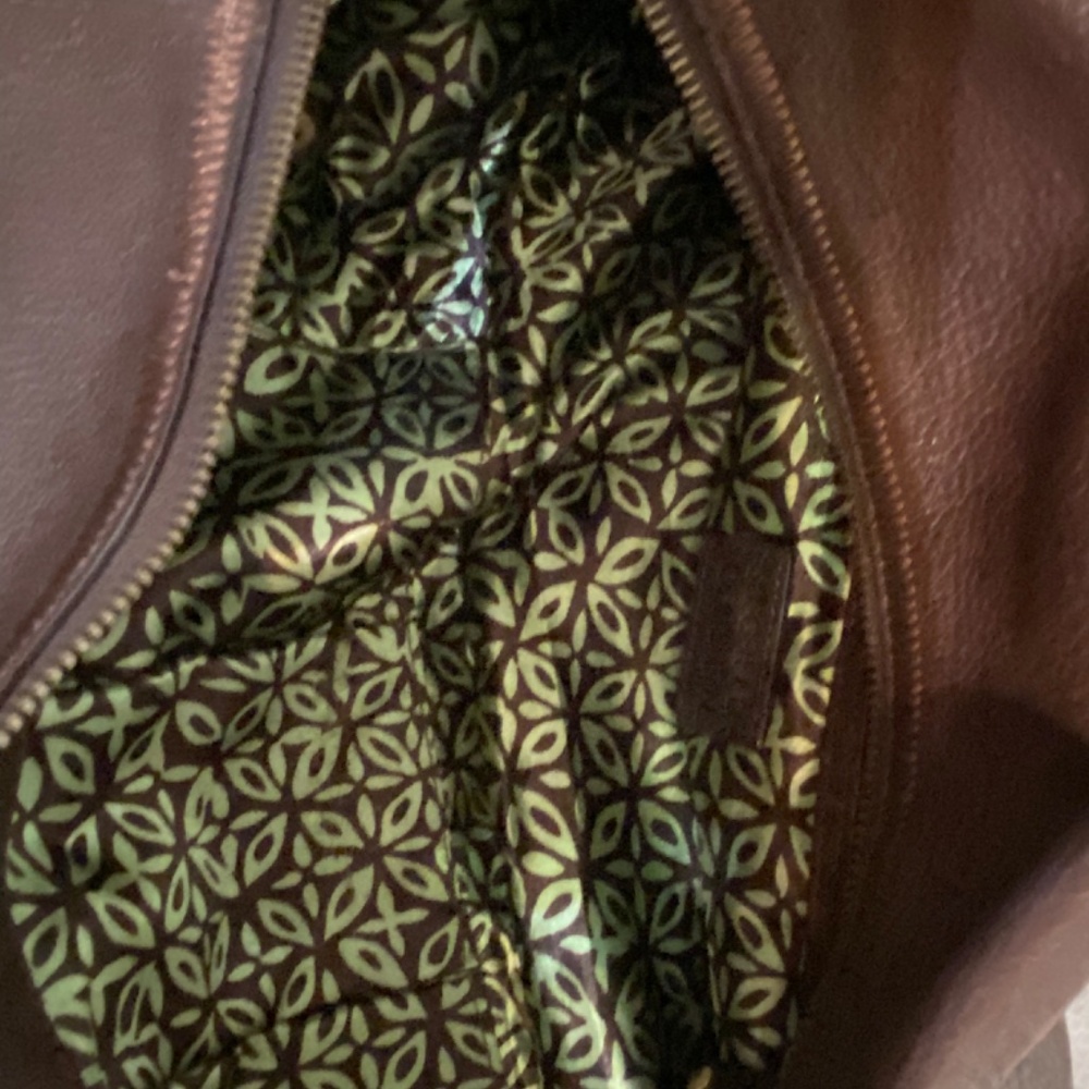 Sigrid Olsen Brown Leather Handbag - image 3